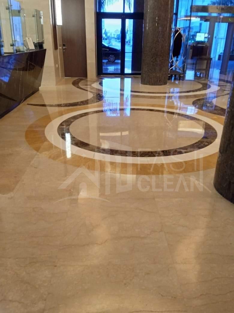 Marbre Bottecino traveau poncage